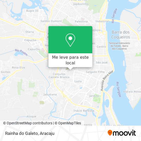 Rainha do Galeto mapa