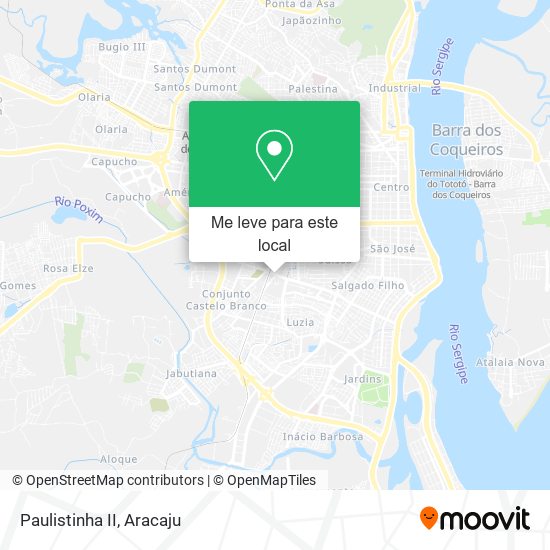 Paulistinha II mapa