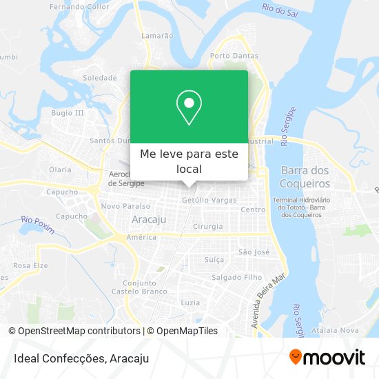 Ideal Confecções mapa