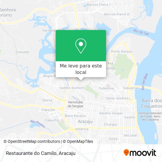 Restaurante do Camilo mapa