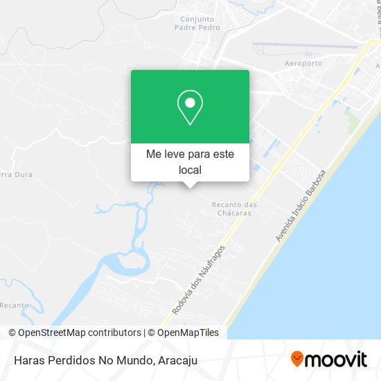 Haras Perdidos No Mundo mapa