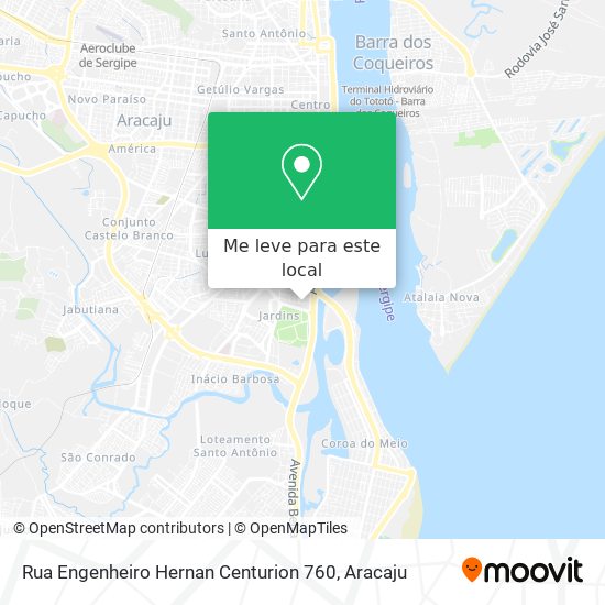 Rua Engenheiro Hernan Centurion 760 mapa