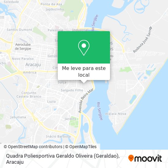 Quadra Poliesportiva Geraldo Oliveira (Geraldao) mapa