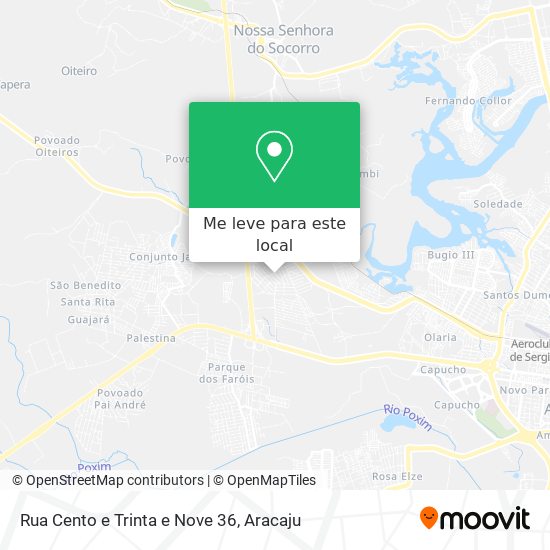 Rua Cento e Trinta e Nove 36 mapa