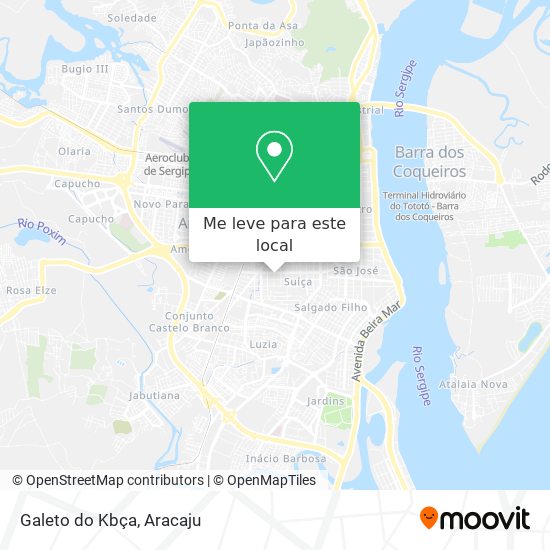 Galeto do Kbça mapa