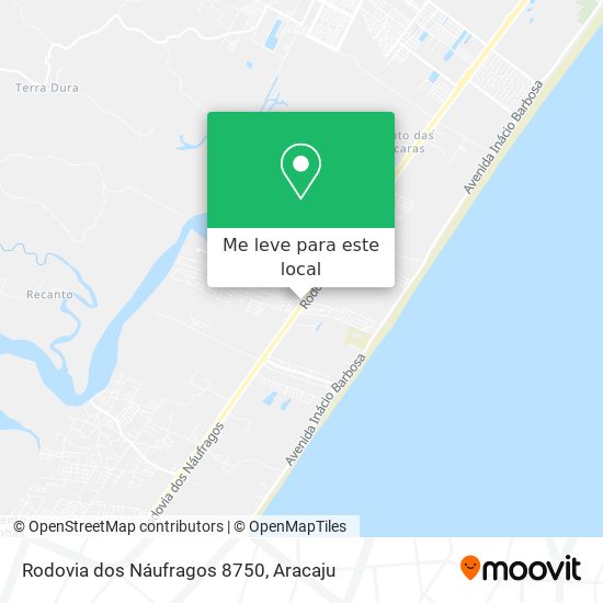 Rodovia dos Náufragos 8750 mapa