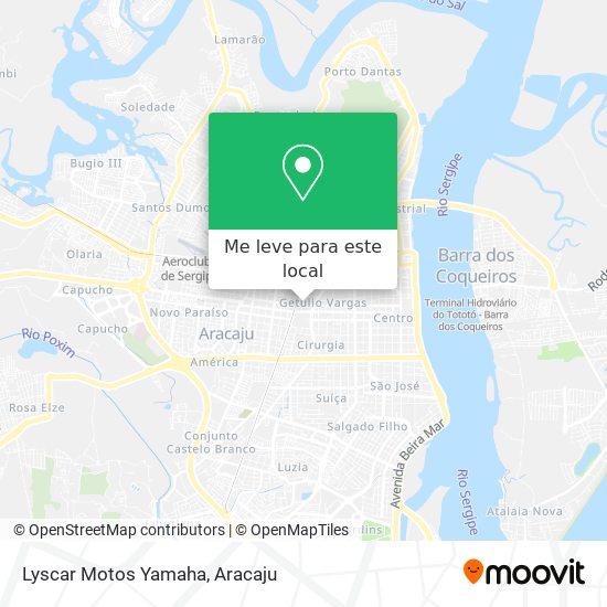 Lyscar Motos Yamaha mapa