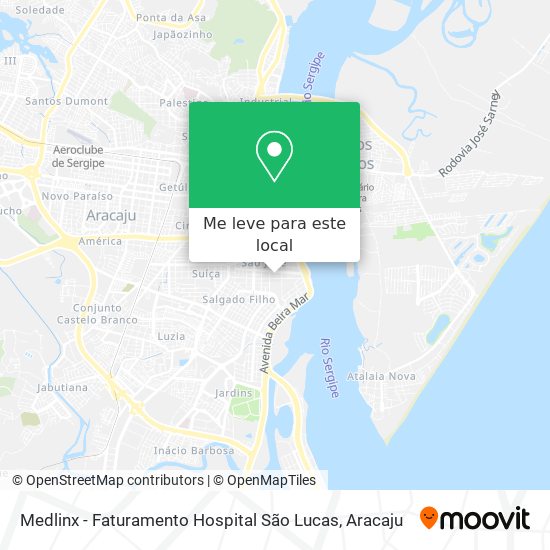 Medlinx - Faturamento Hospital São Lucas mapa