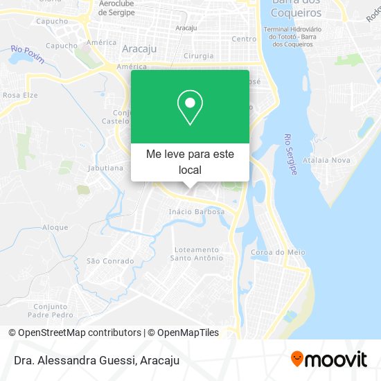 Dra. Alessandra Guessi mapa