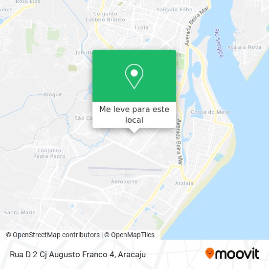 Rua D 2 Cj Augusto Franco 4 mapa