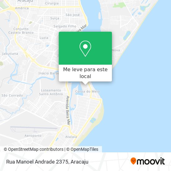 Rua Manoel Andrade 2375 mapa