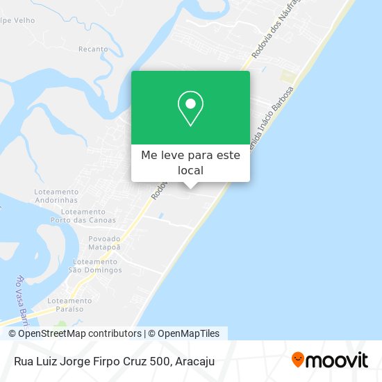 Rua Luiz Jorge Firpo Cruz 500 mapa