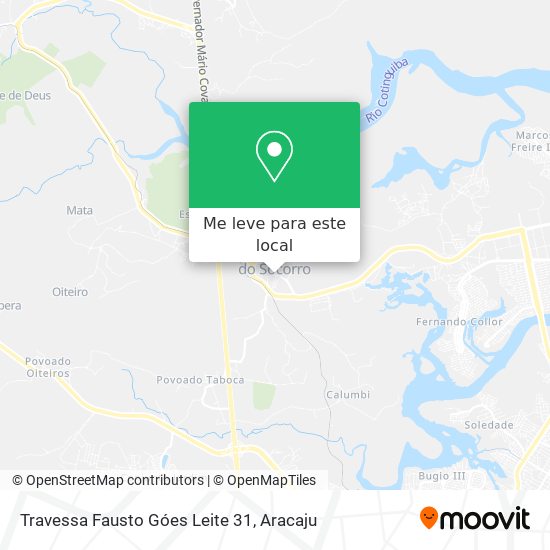 Travessa Fausto Góes Leite 31 mapa