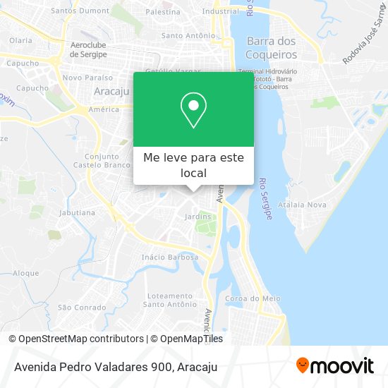 Avenida Pedro Valadares 900 mapa