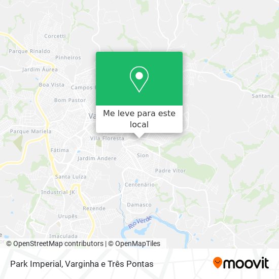 Park Imperial mapa