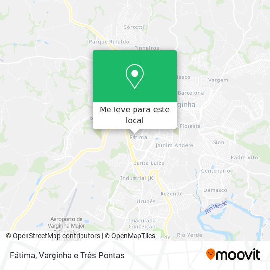Fátima mapa