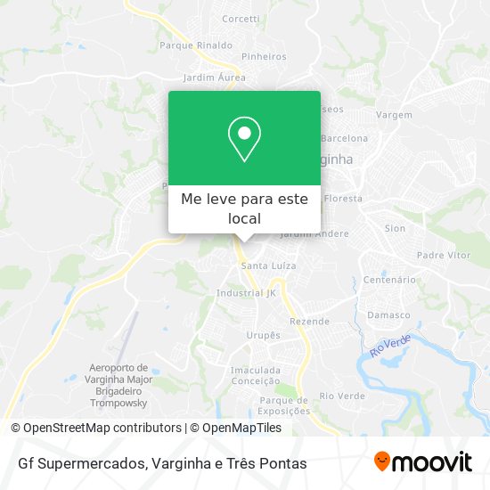 Gf Supermercados mapa