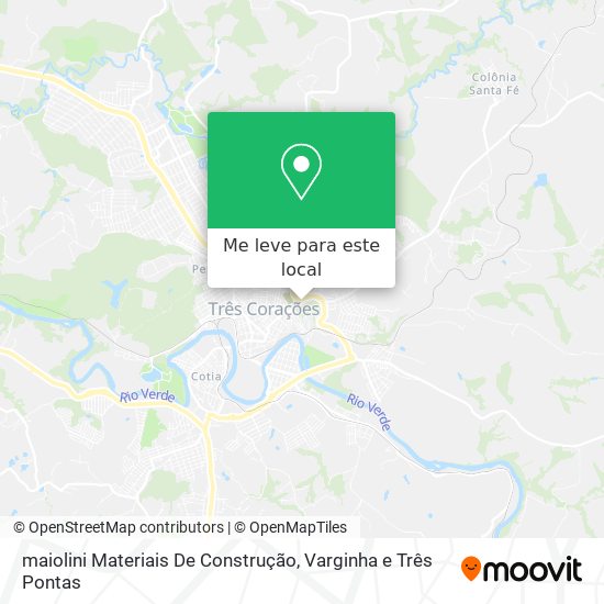 maiolini Materiais De Construção mapa