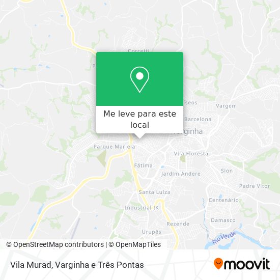 Vila Murad mapa