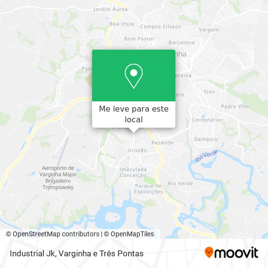 Industrial Jk mapa