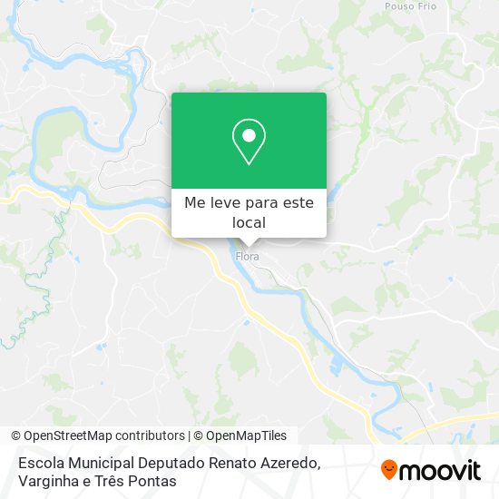 Escola Municipal Deputado Renato Azeredo mapa