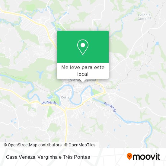 Casa Veneza mapa