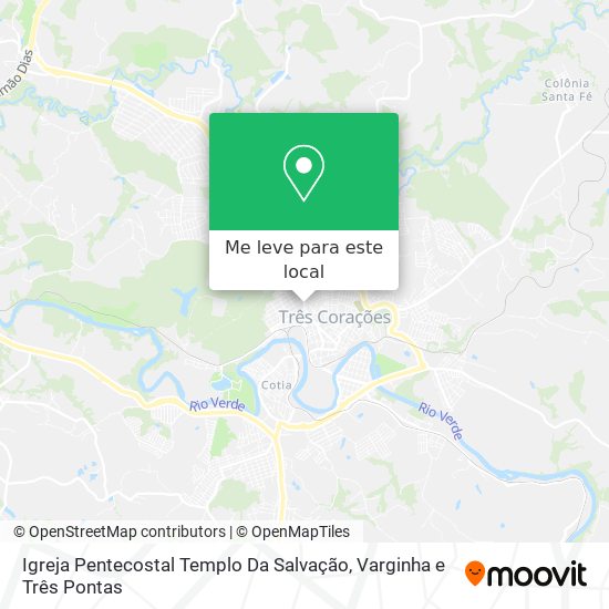 Igreja Pentecostal Templo Da Salvação mapa
