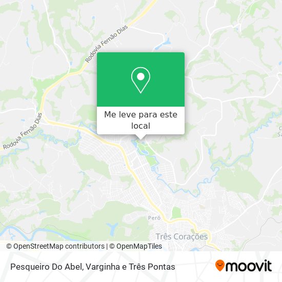 Pesqueiro Do Abel mapa