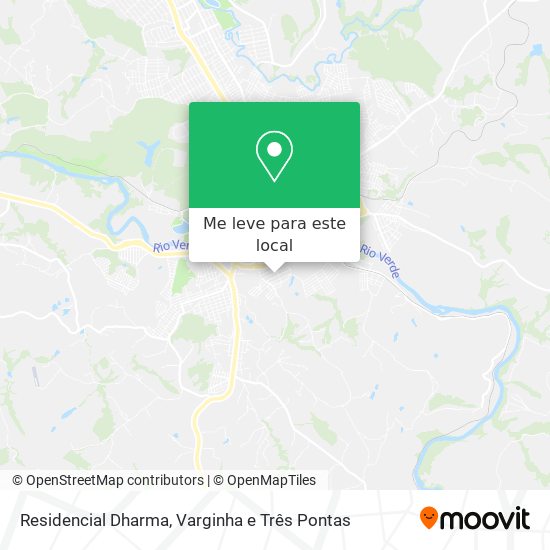 Residencial Dharma mapa