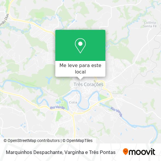 Marquinhos Despachante mapa