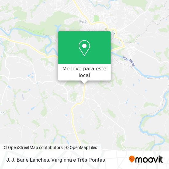 J. J. Bar e Lanches mapa
