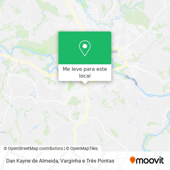 Dan Kayne de Almeida mapa