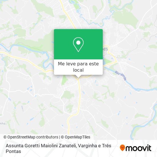 Assunta Goretti Maiolini Zanateli mapa