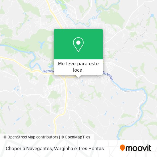 Choperia Navegantes mapa