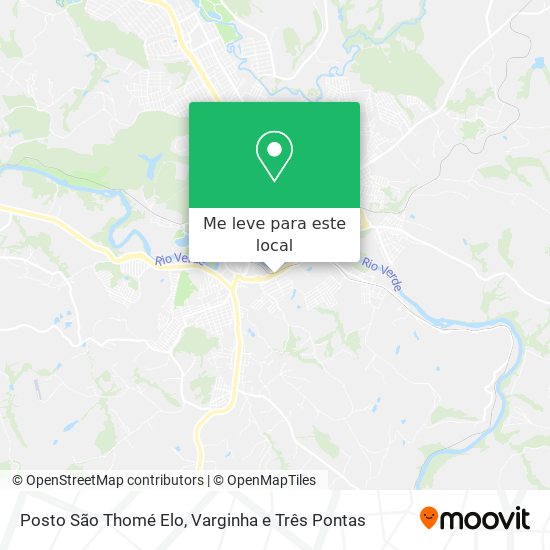 Posto São Thomé Elo mapa