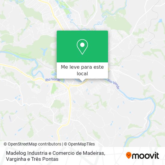 Madelog Industria e Comercio de Madeiras mapa