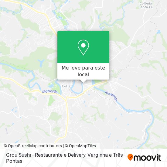 Grou Sushi - Restaurante e Delivery mapa