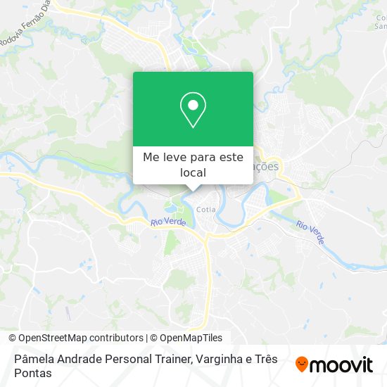 Pâmela Andrade Personal Trainer mapa