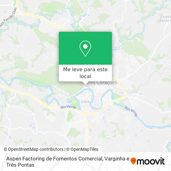 Aspen Factoring de Fomentos Comercial mapa