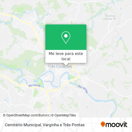 Cemitério Municipal mapa