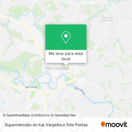 Supermercado do Kal mapa