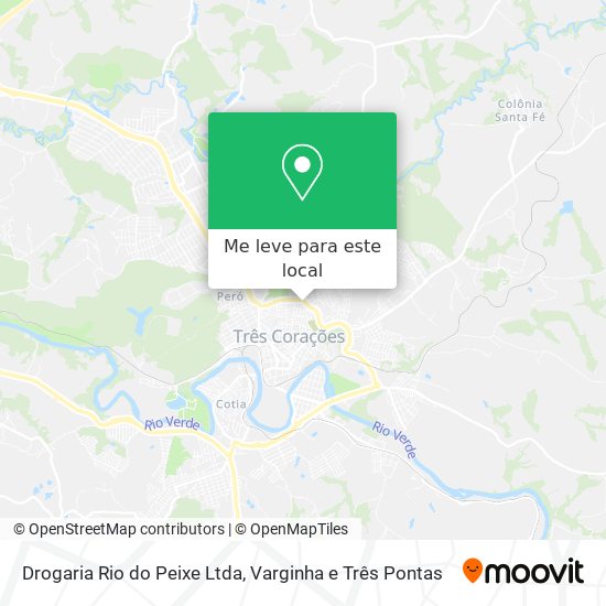 Drogaria Rio do Peixe Ltda mapa