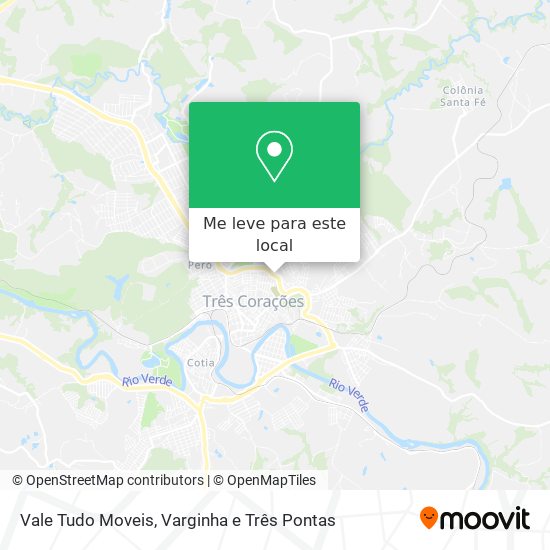 Vale Tudo Moveis mapa