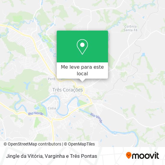 Jingle da Vitória mapa