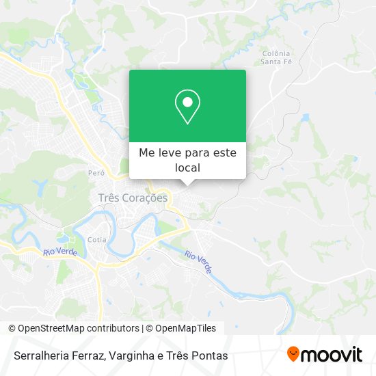 Serralheria Ferraz mapa