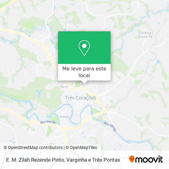 E. M. Zilah Rezende Pinto mapa