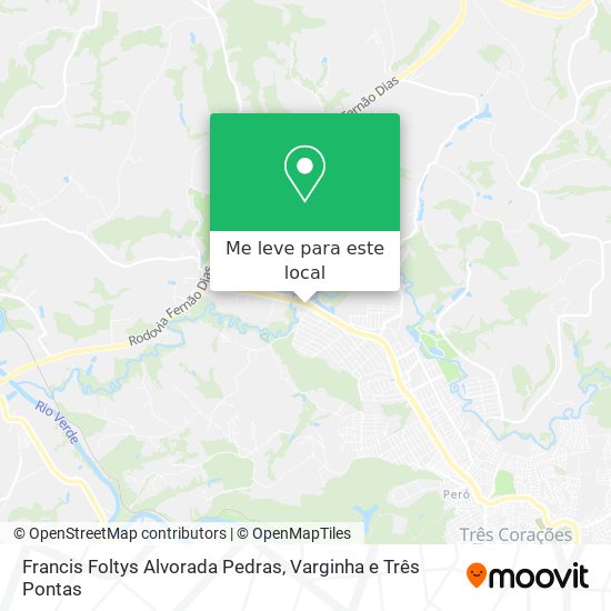 Francis Foltys Alvorada Pedras mapa