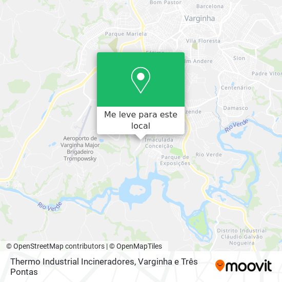 Thermo Industrial Incineradores mapa