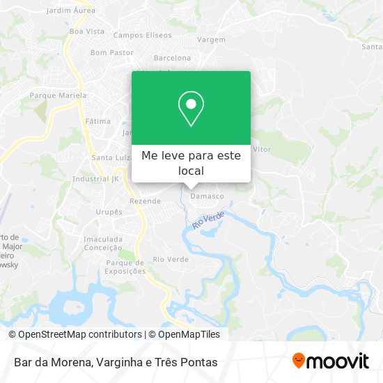 Bar da Morena mapa