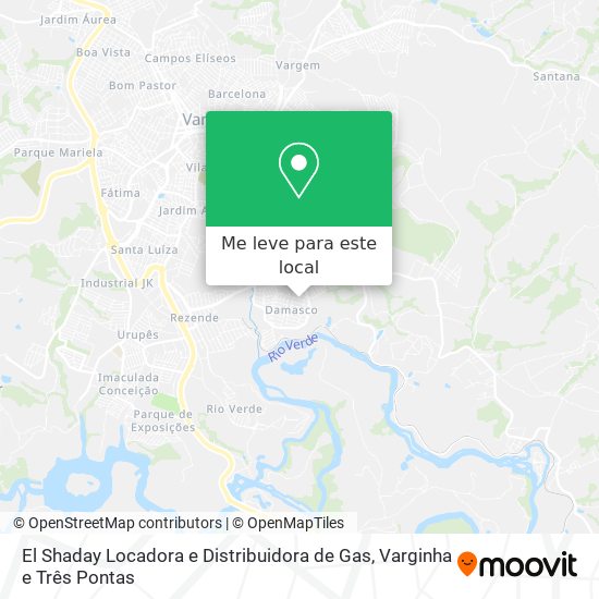 El Shaday Locadora e Distribuidora de Gas mapa